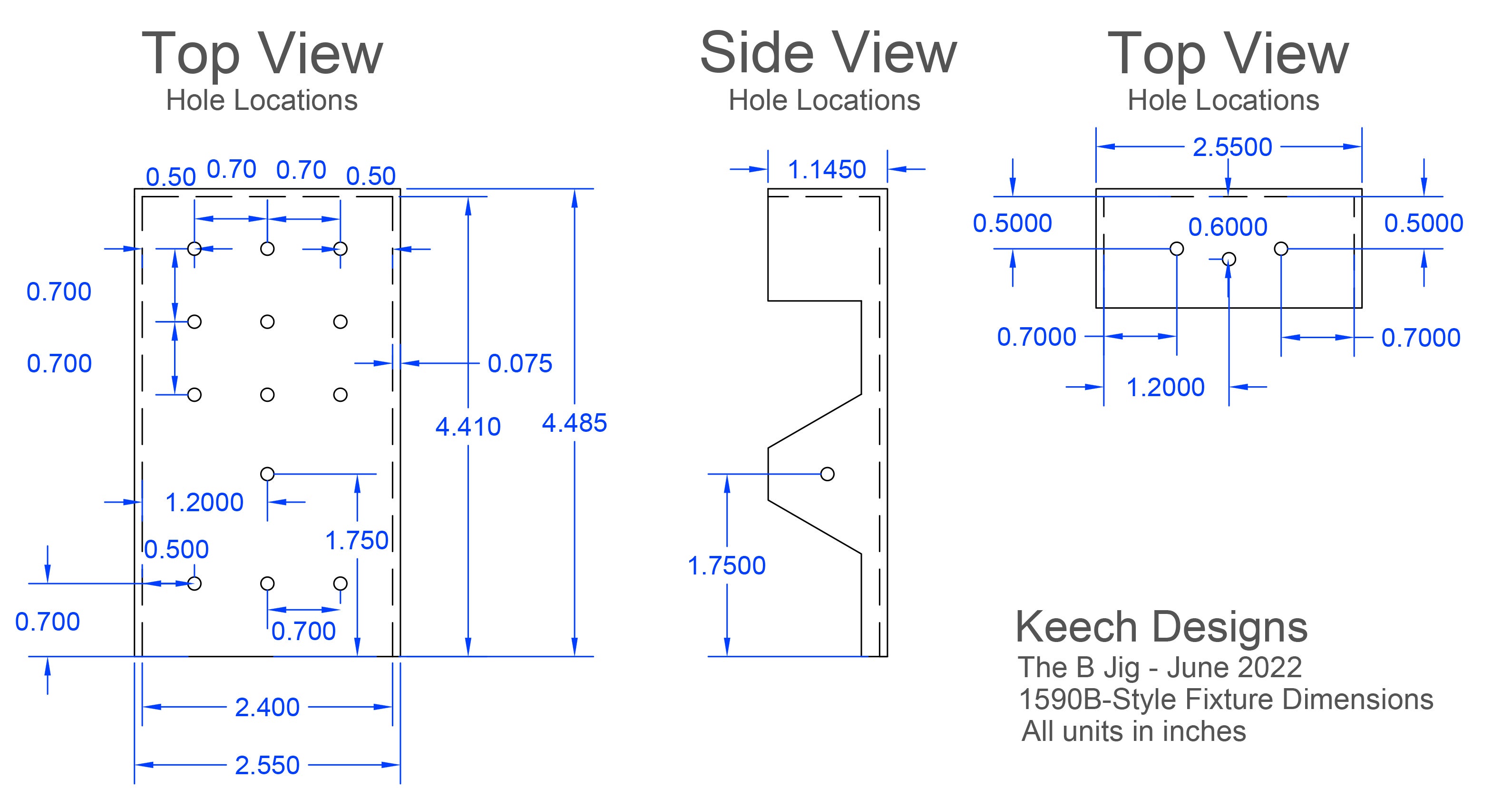 Universal FX Pedal Drilling Jigs | Keech Design - FX Pedal